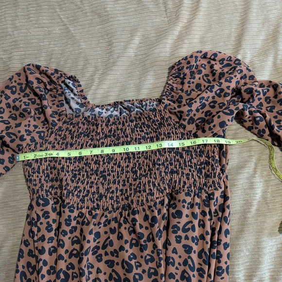 Leopard Print Dress - Picture 4 of 5